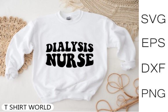 Dialysis Nurse Retro SVG