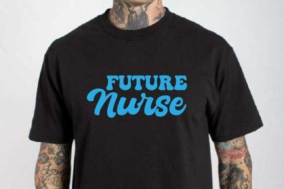 Groovy Future Nurse Retro SVG