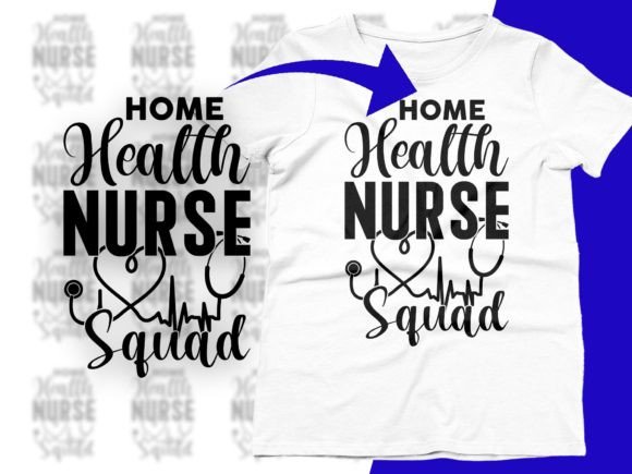 Home Health Nurse Squad SVG