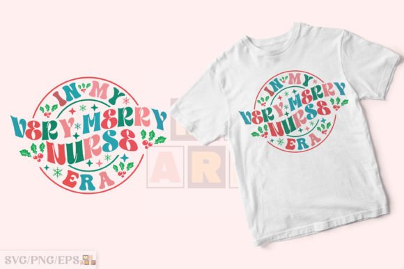 In My Very Merry Nurse Era Christmas SVG