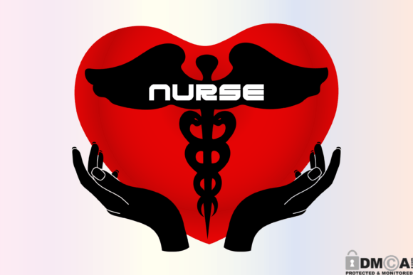 Nurse Heart Healthcare SVG PNG