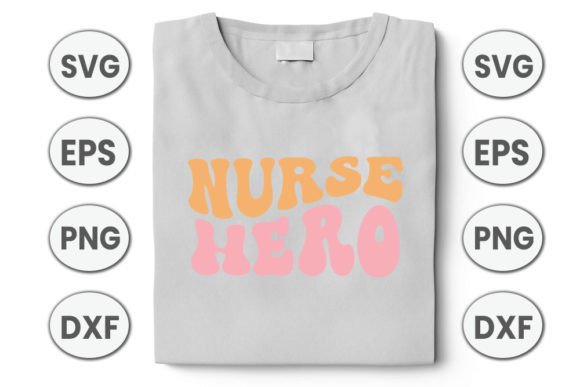 Nurse Hero Retro-SVG Design