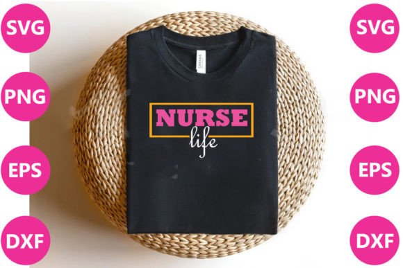 NURSE LIFE- Nurse Retro Svg