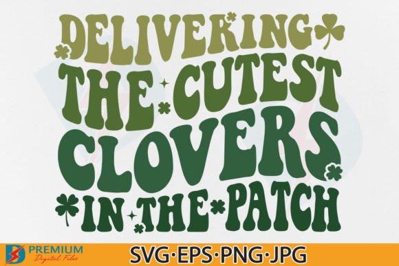 Nurse St Patrick’s SVG, Retro Lucky PNG