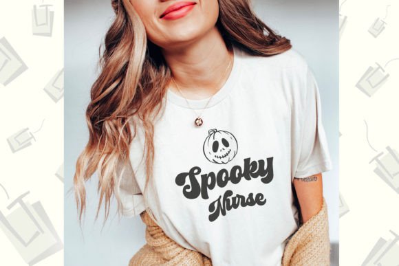 Spooky Nurse Halloween SVG Sublimation