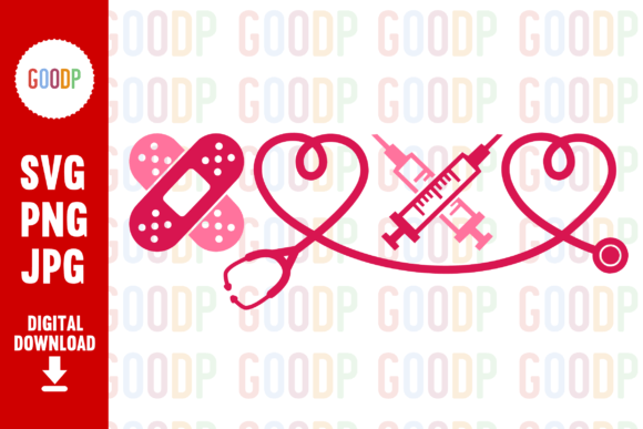 Xoxo Nurse Valentine SVG